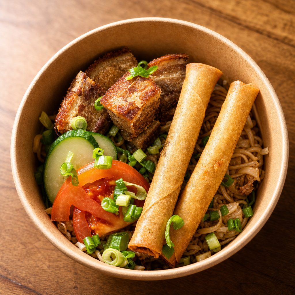 #LB6 Lechon Kawali Bowl.