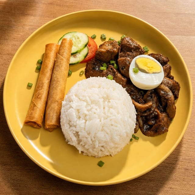 #LB1 Pork Adobo Bowl.