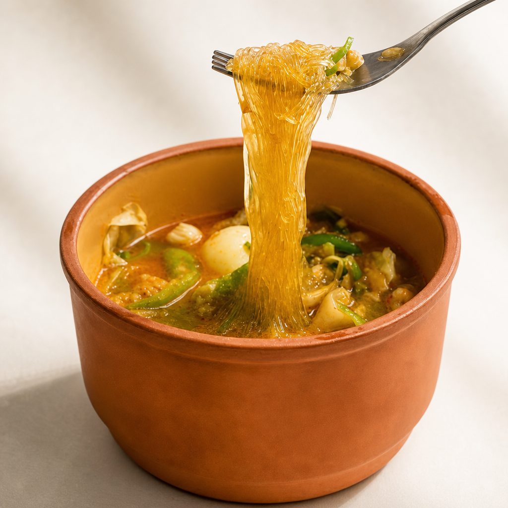 Chicken Sotanghon Soup.