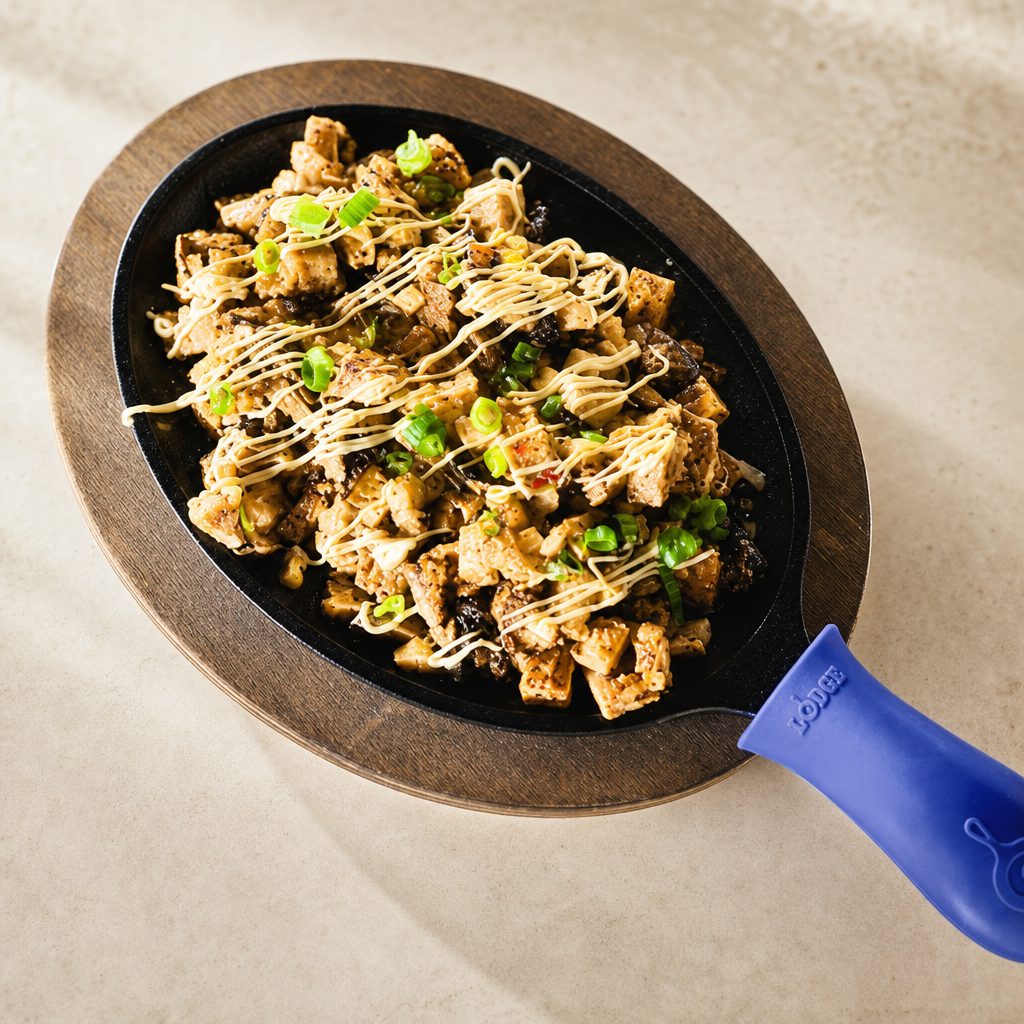 Vegan Tofu Sisig.